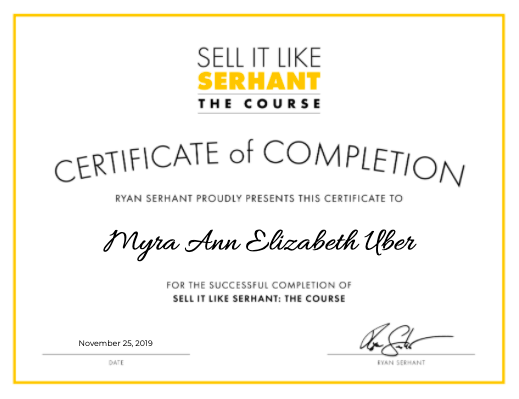 Serhant - The Course