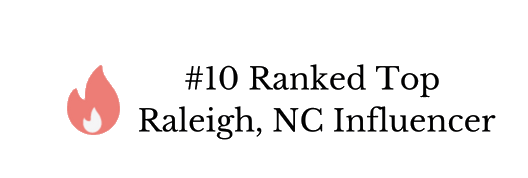 #10 ranked Top Raleigh Influencer